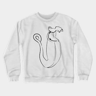 Nepenthes Bicalcarata Pitcher Plant Carnivorous plant gift Crewneck Sweatshirt